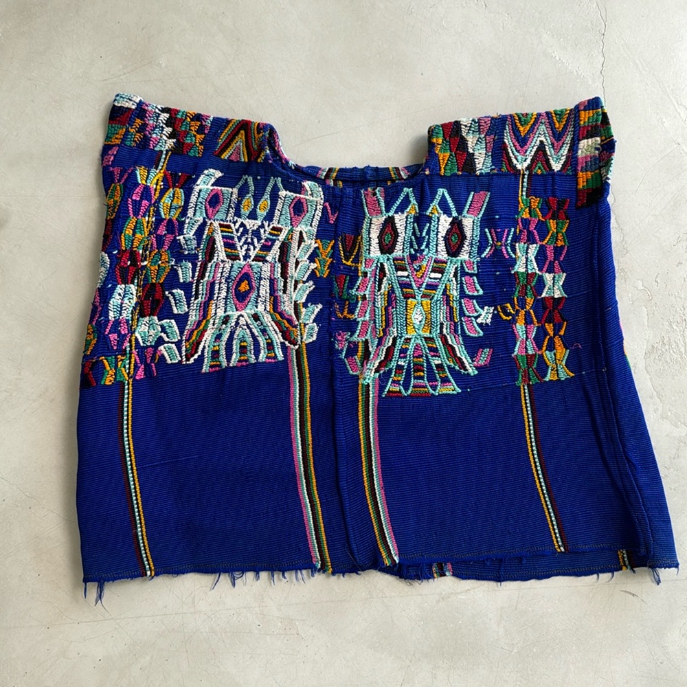 Guatemalan Vintage embroidered Huipil ~kids